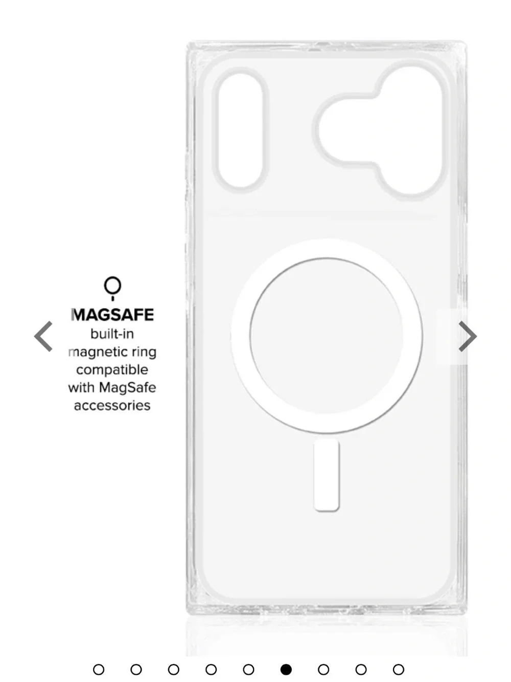 Flaunt Mother-of-Pearl Checkerboard Phone Case